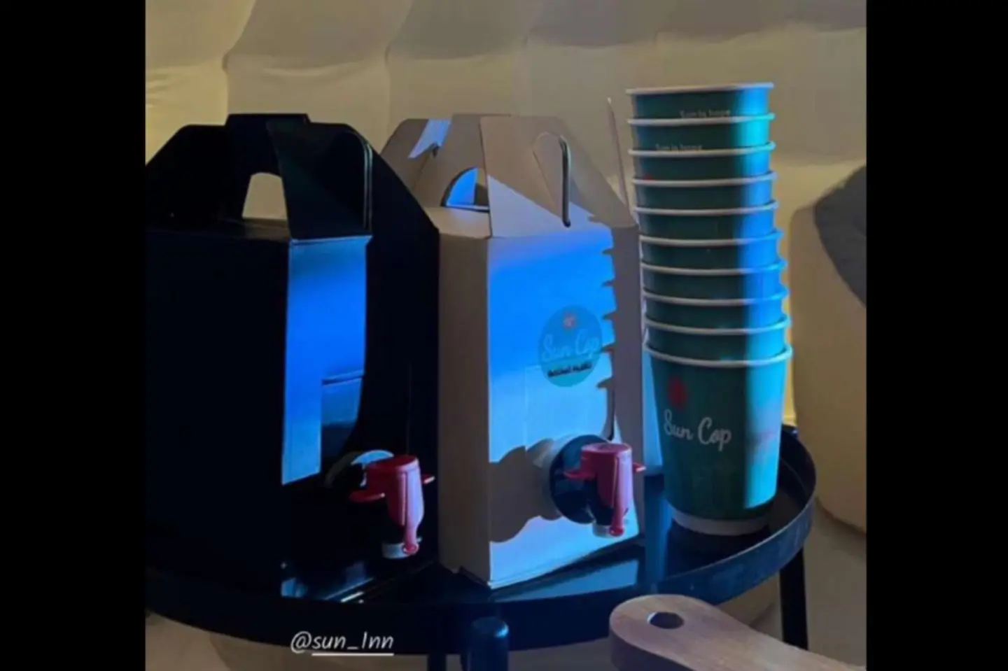 بوكس قهوه ١لتر - ابيض