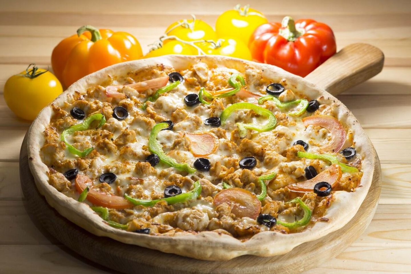 Falafel Pizza - Medium