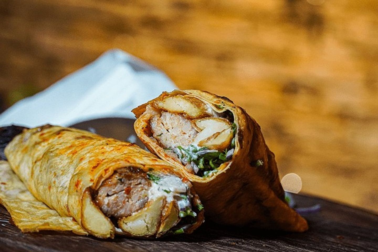 كباب دجاج - ساندوتش صغير