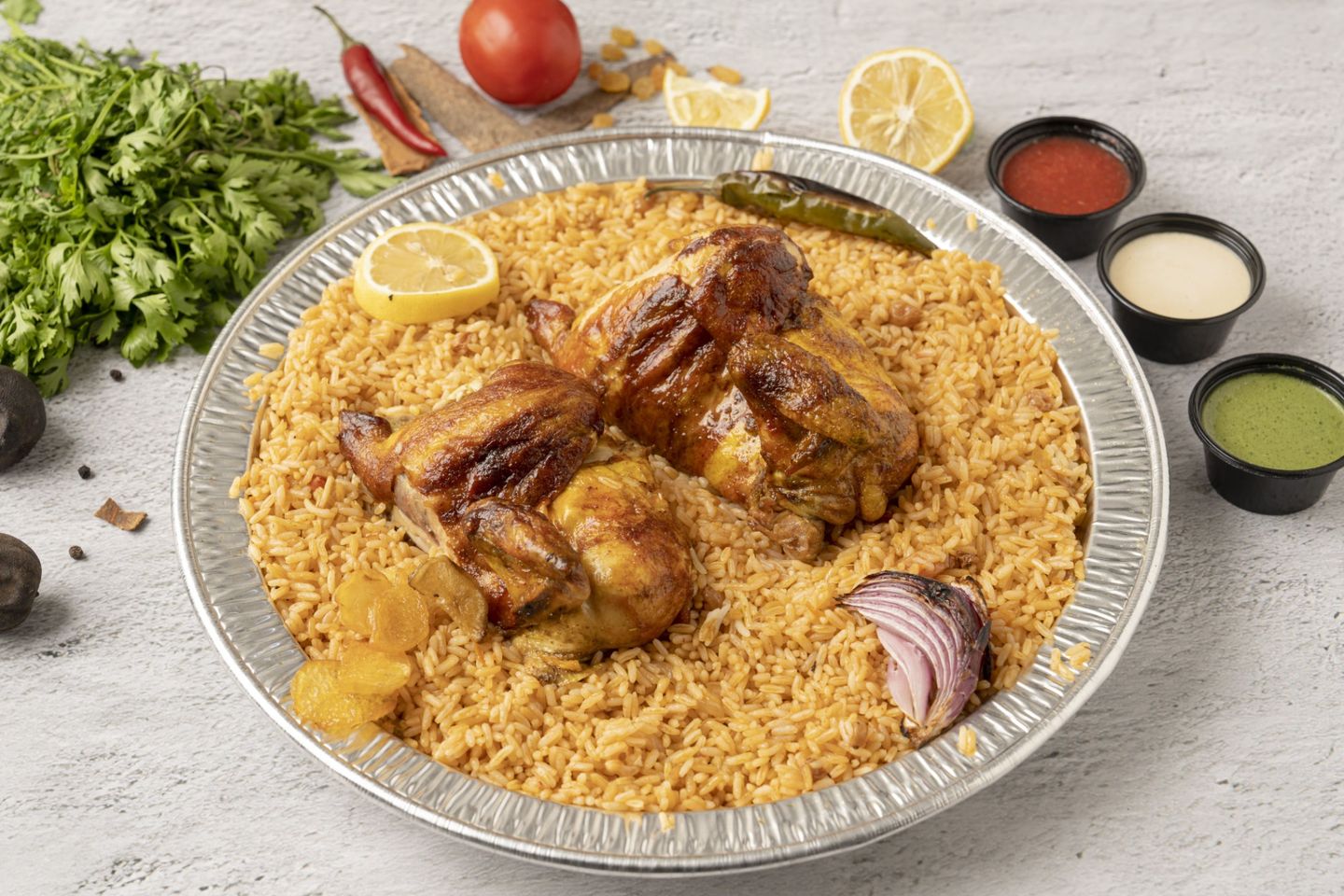 شواية بخاري - نص حبة دجاج