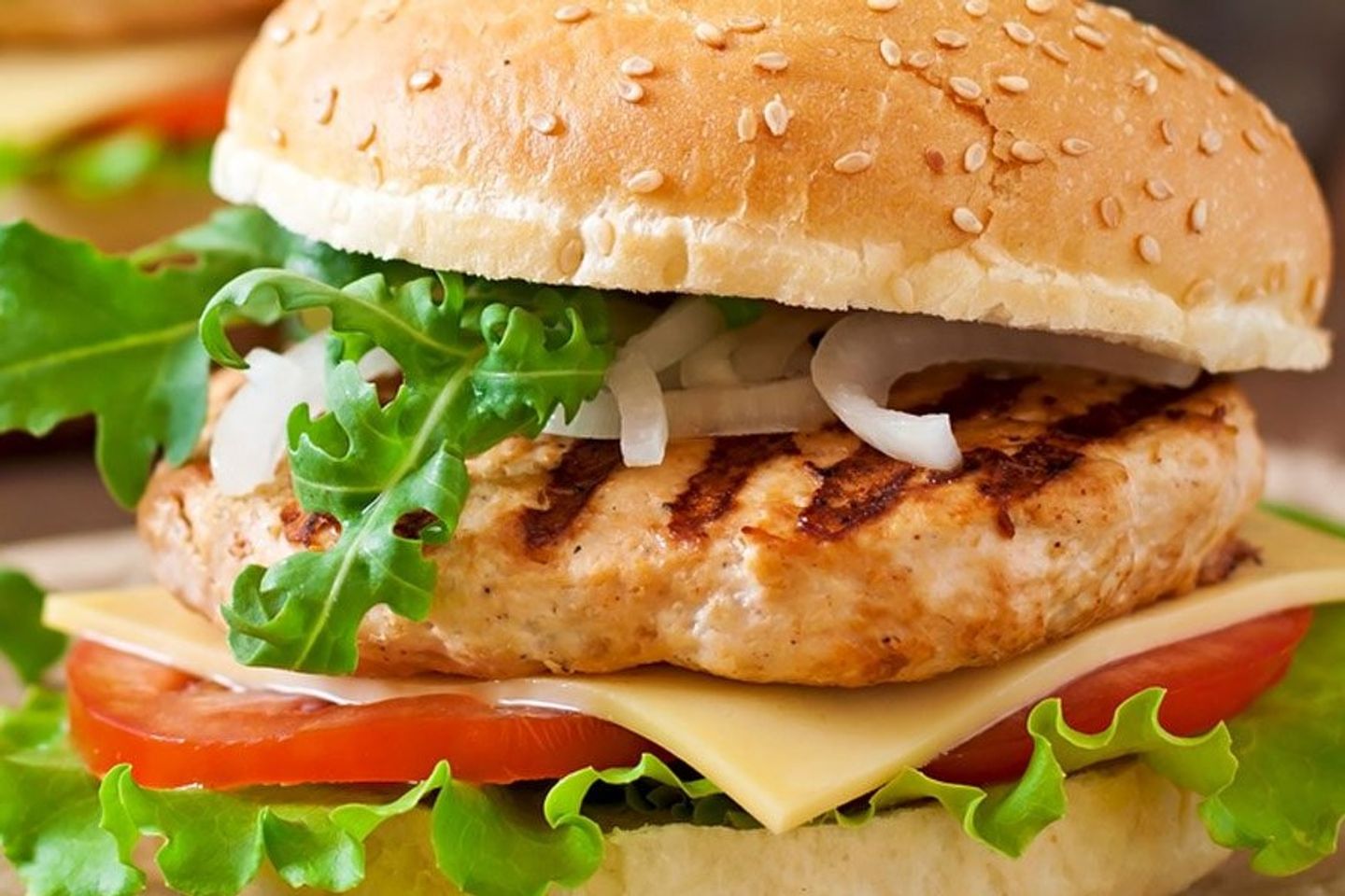 Grill Chicken Burger - Sandwich