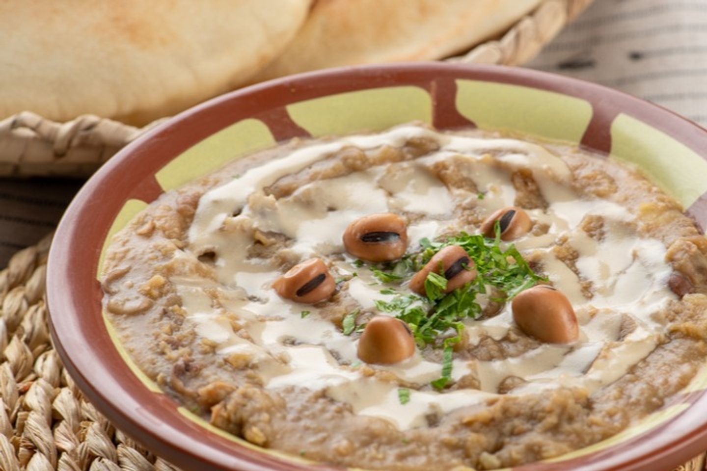 فول بالطحينية  - عادي