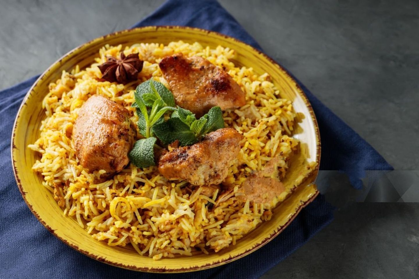 Chicken Pulao Rice - Chicken