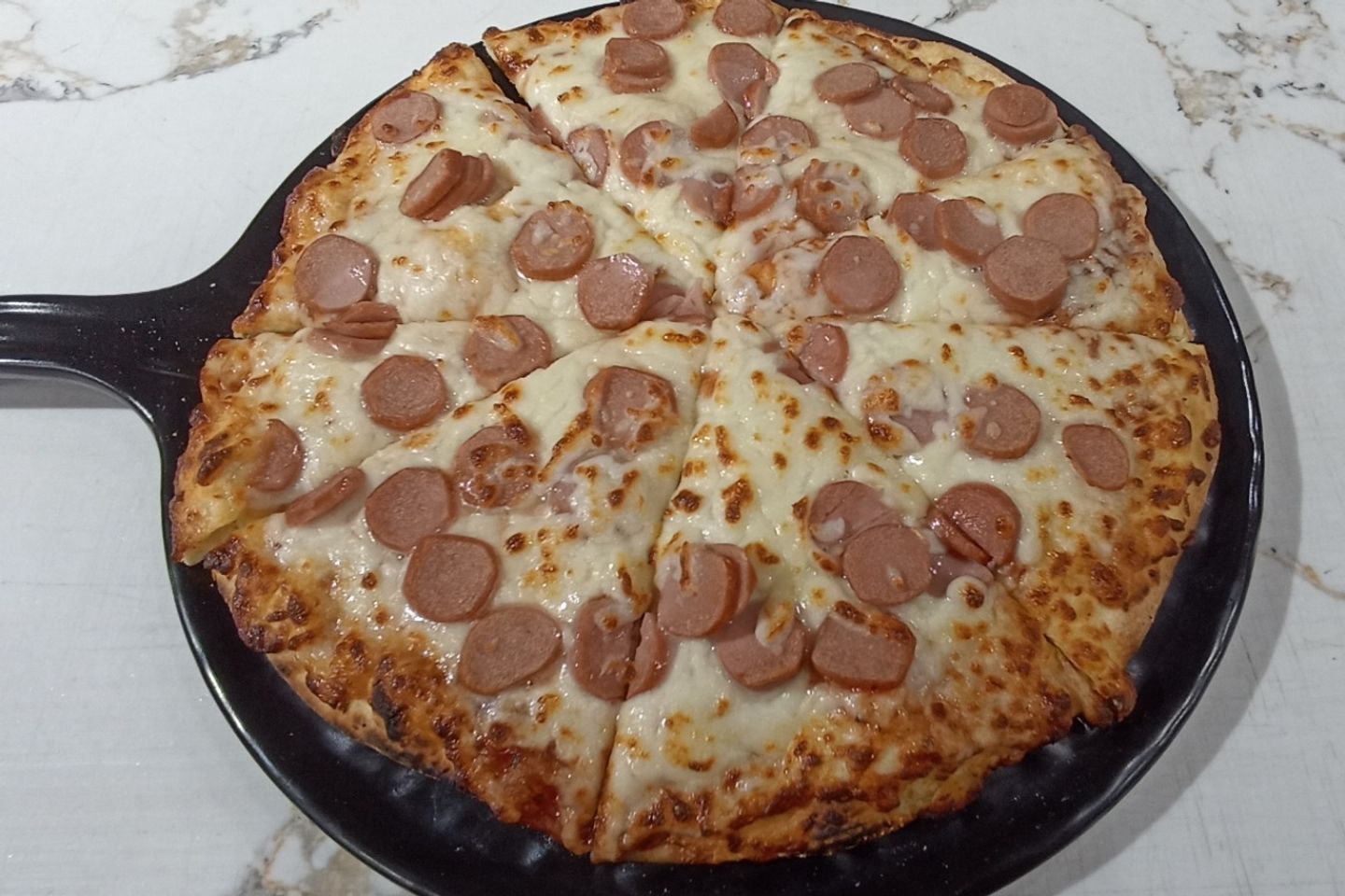 Hot Dog Pizza - Small