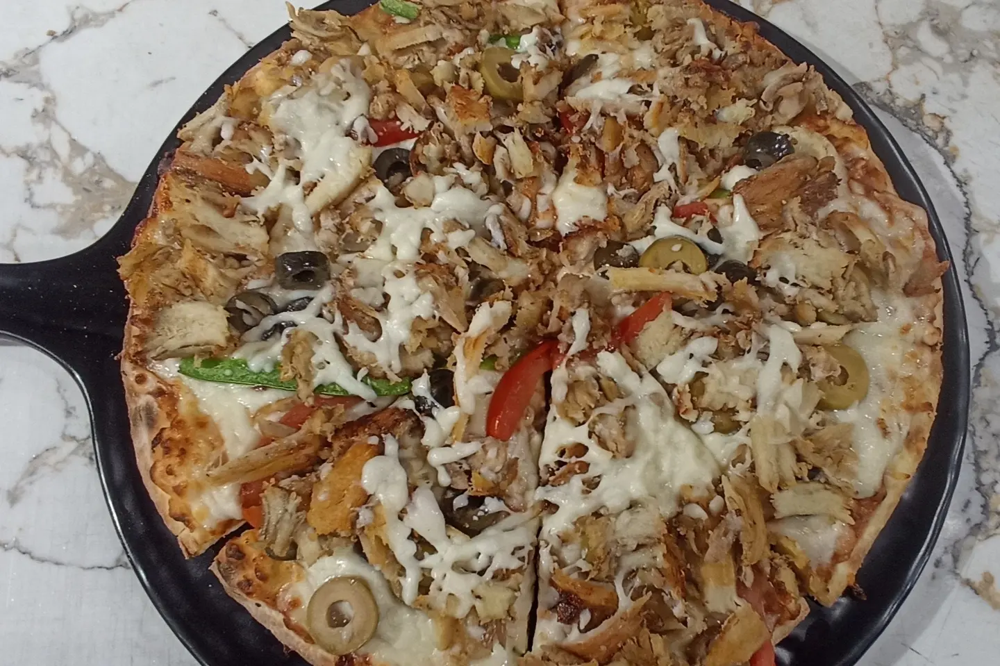 بيتزا شاورما - صغير