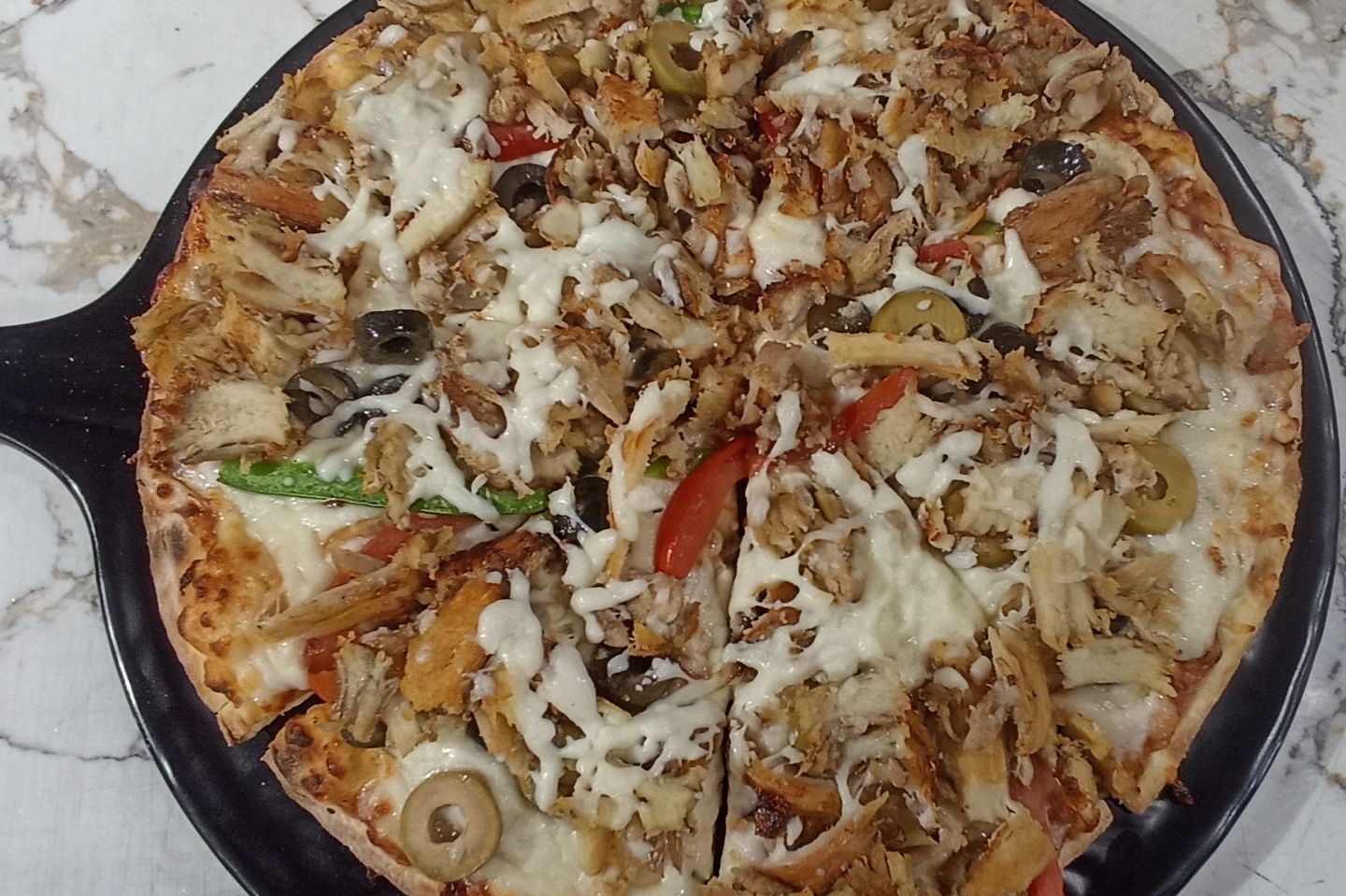 بيتزا شاورما - صغير