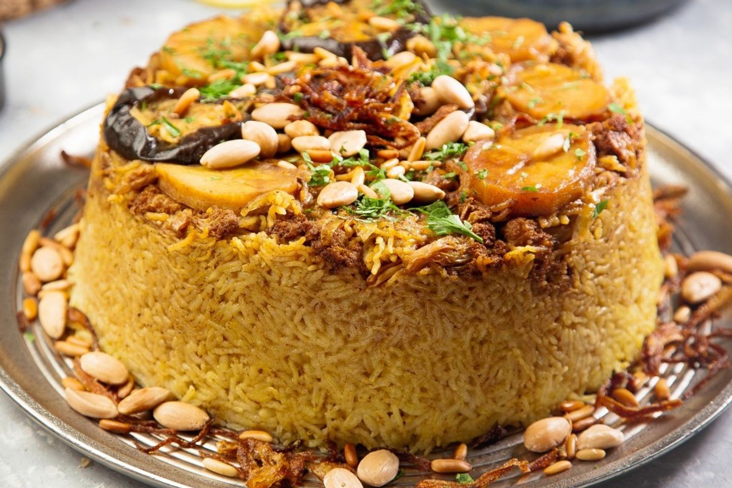 مقلوبة دجاج كويتية - ربع دجاجة