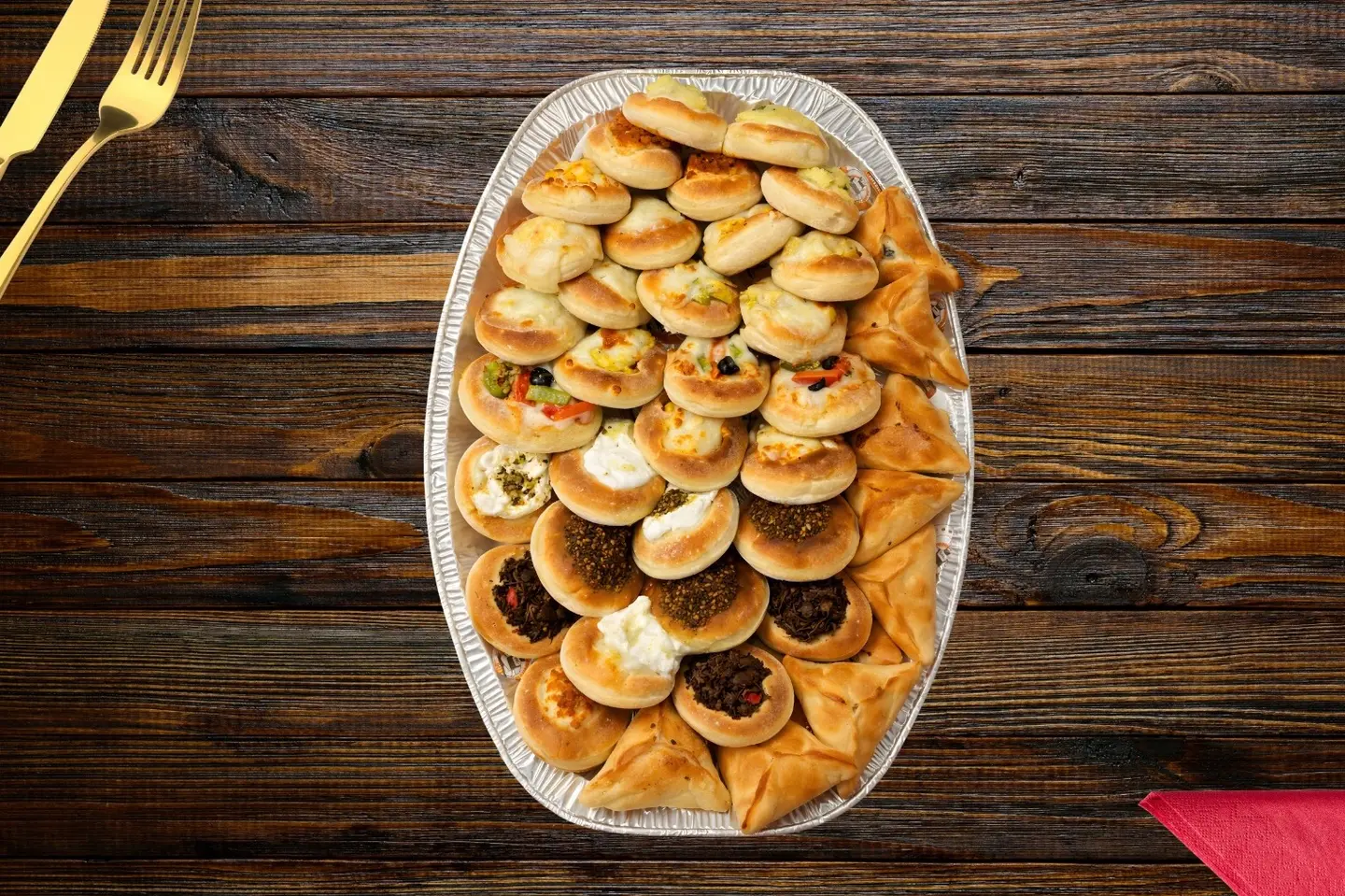 صحن ميني تقديم - صغير