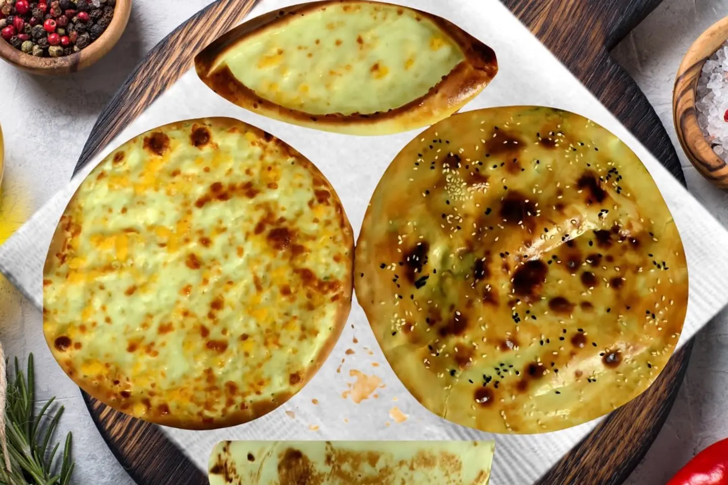 جبن مشكل - أجبان صاج