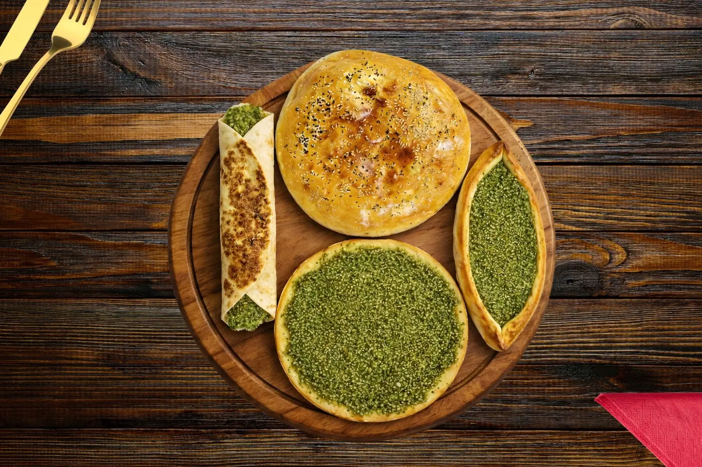 زعتر سادة - أجبان شاميات