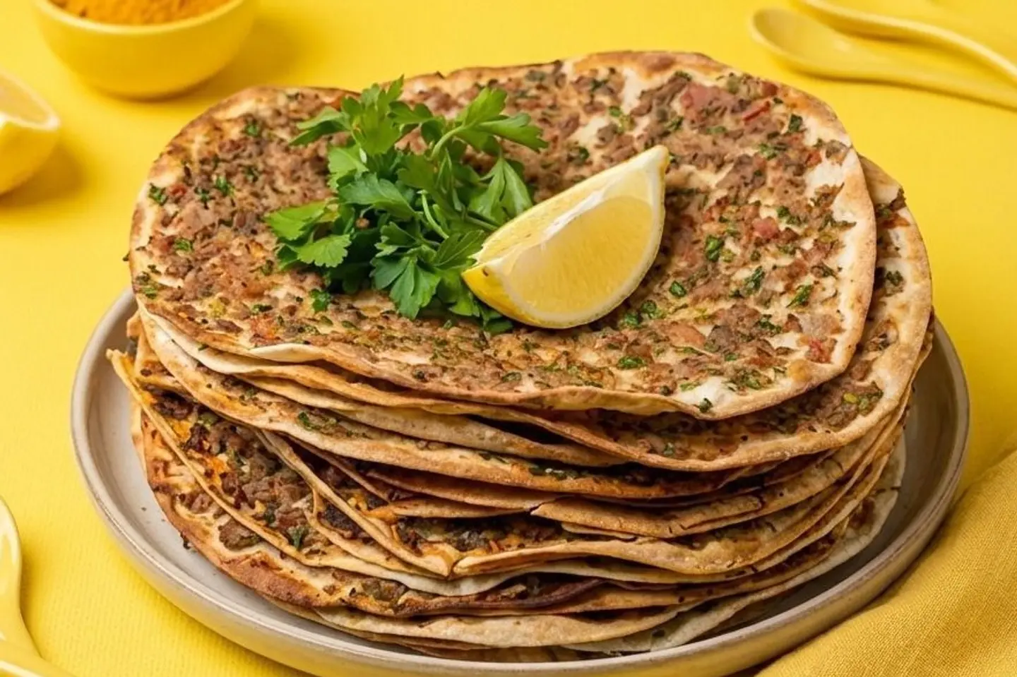 لحم بالعجين خضار عنتابي - نصف كيلو