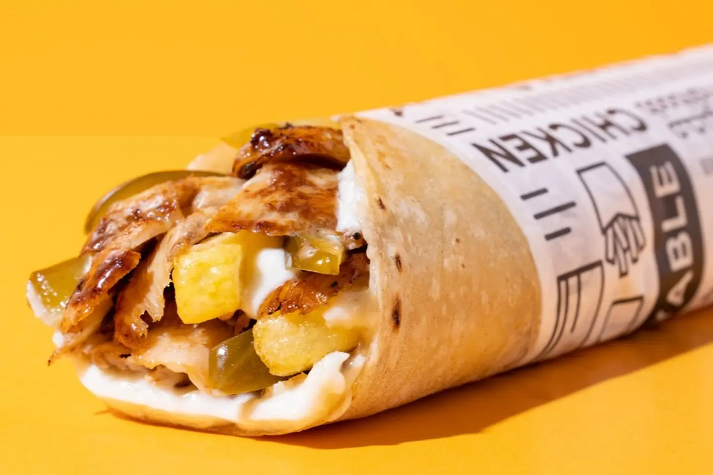 Shawarma Large - Chicken Saj Large