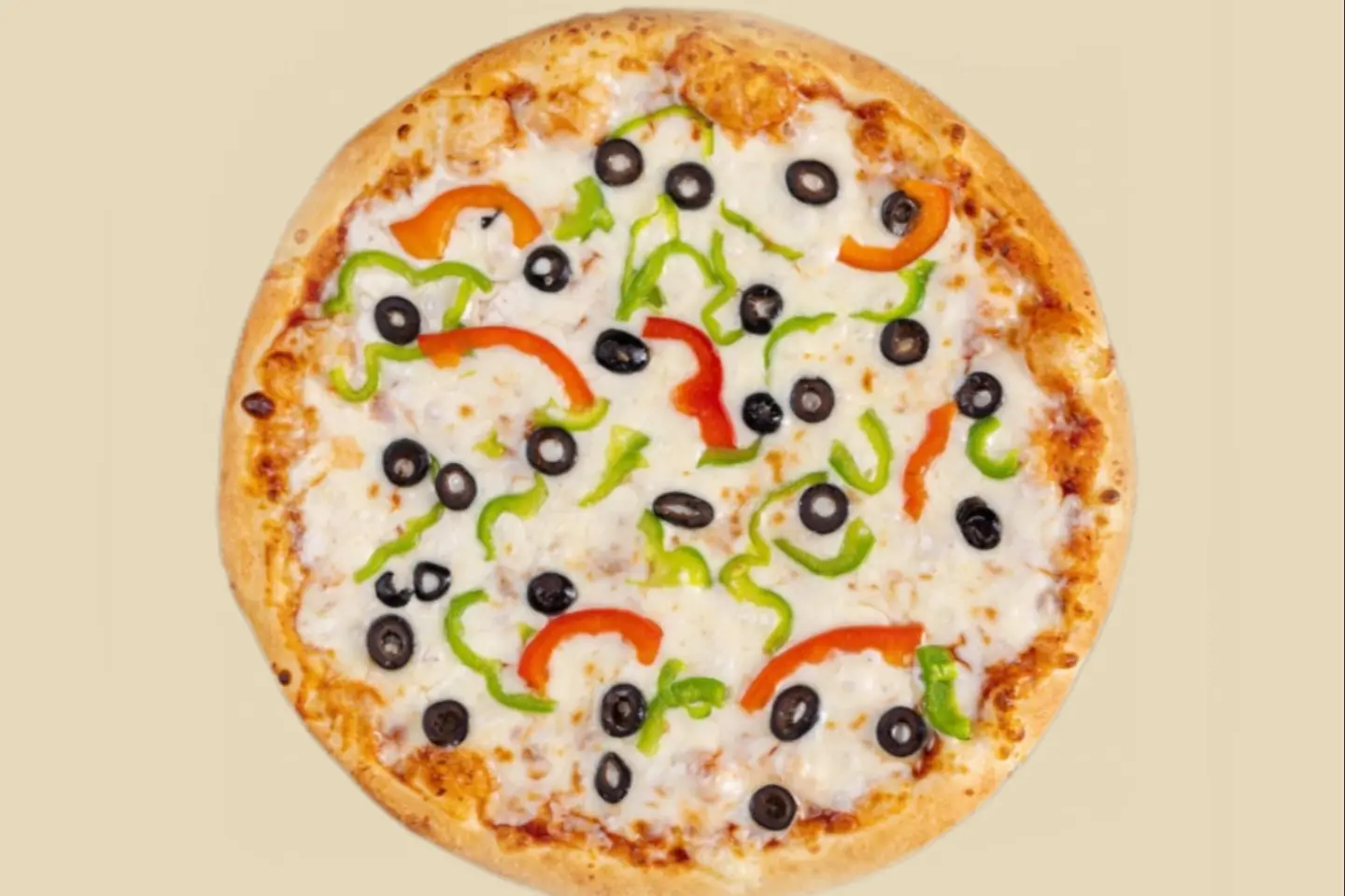 بيتزا خضار  - وسط