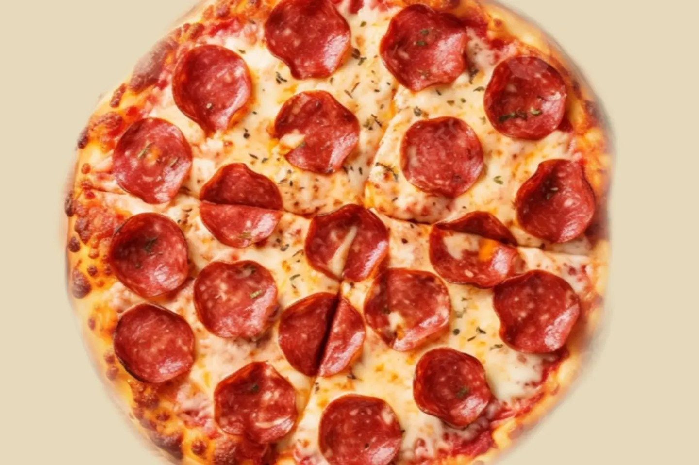 بيتزا بيبروني - وسط