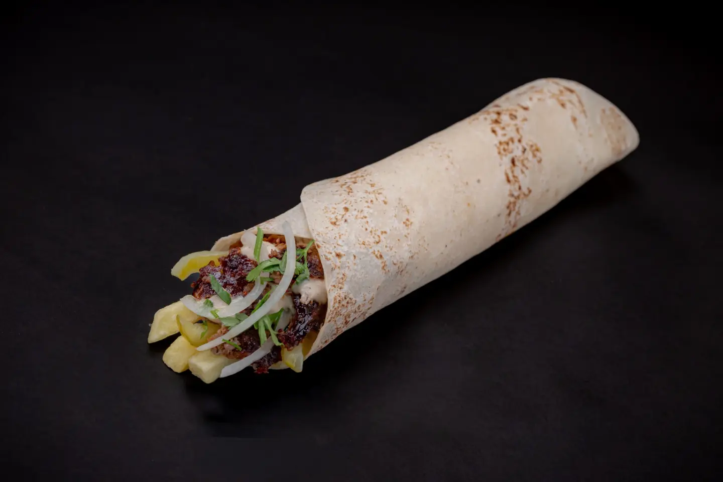 Saj Beef Shawarma - Saj Beef Shawarma