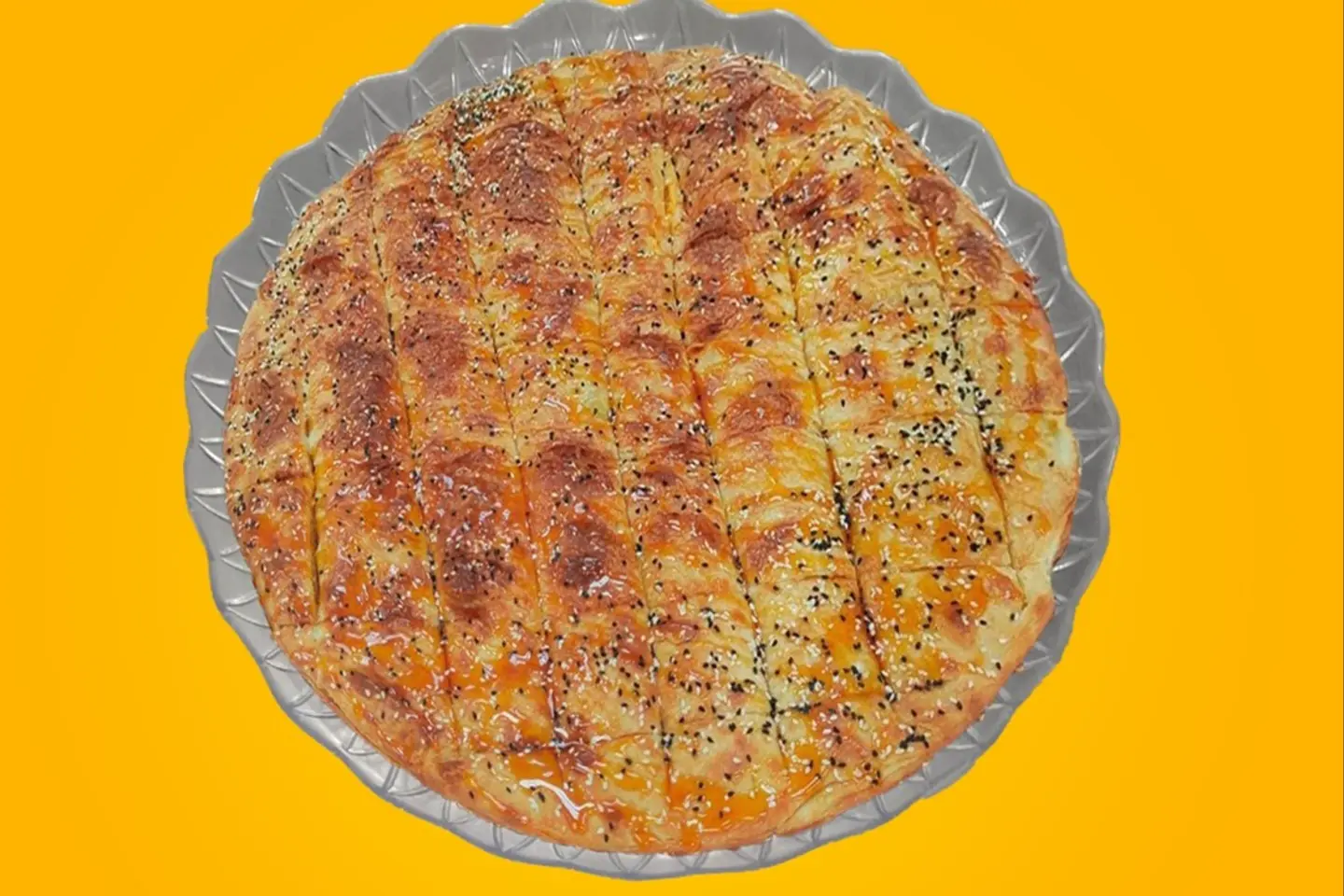 Bint Al Sahn With Cheddar Cheese - Large