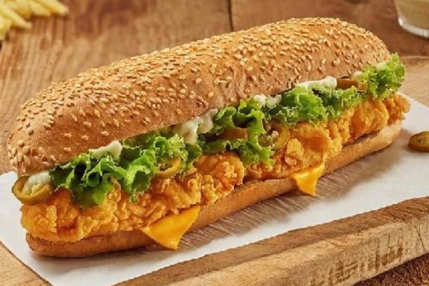 Kudu Crispy Spicy - Sandwich