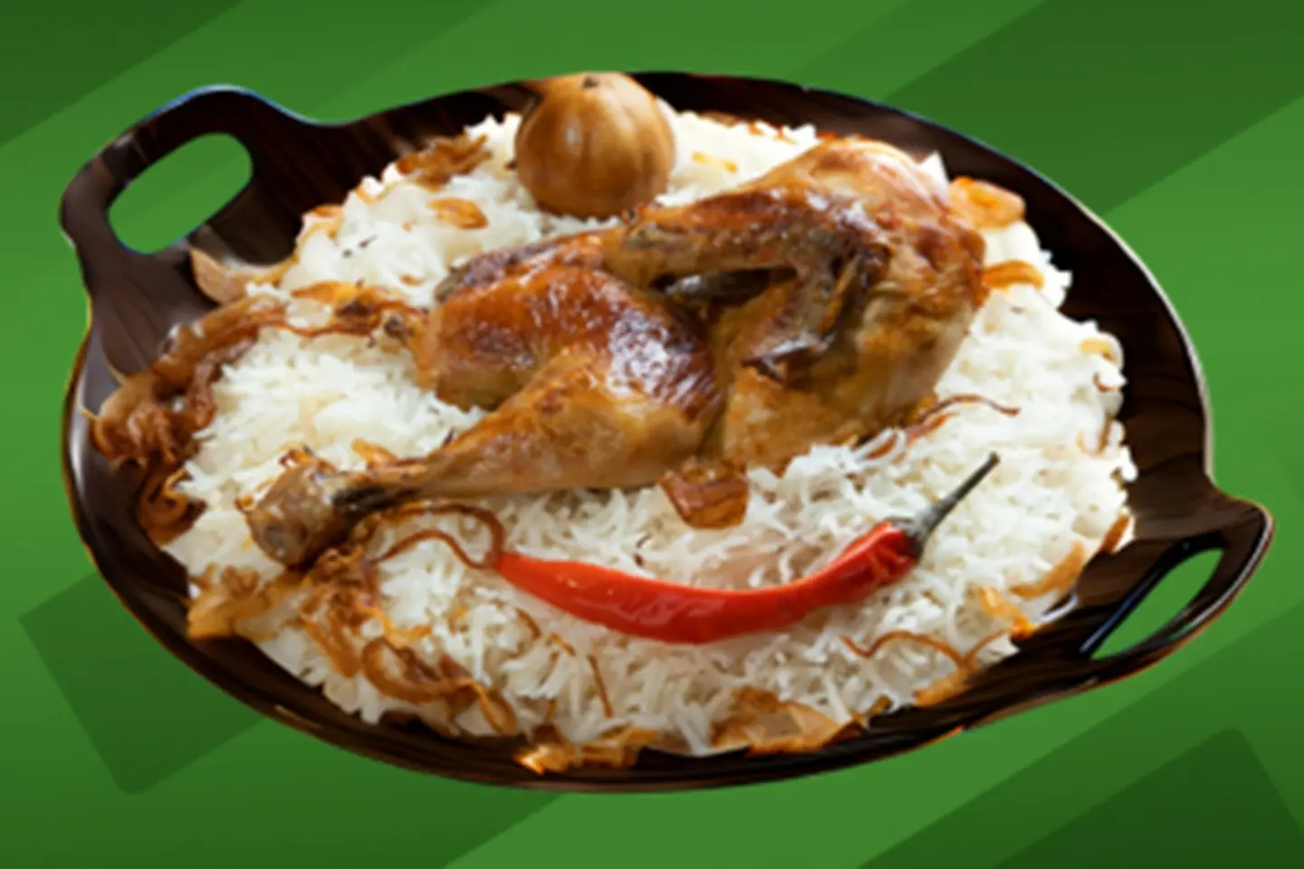 رز شعبي مع دجاج - نصف حبة