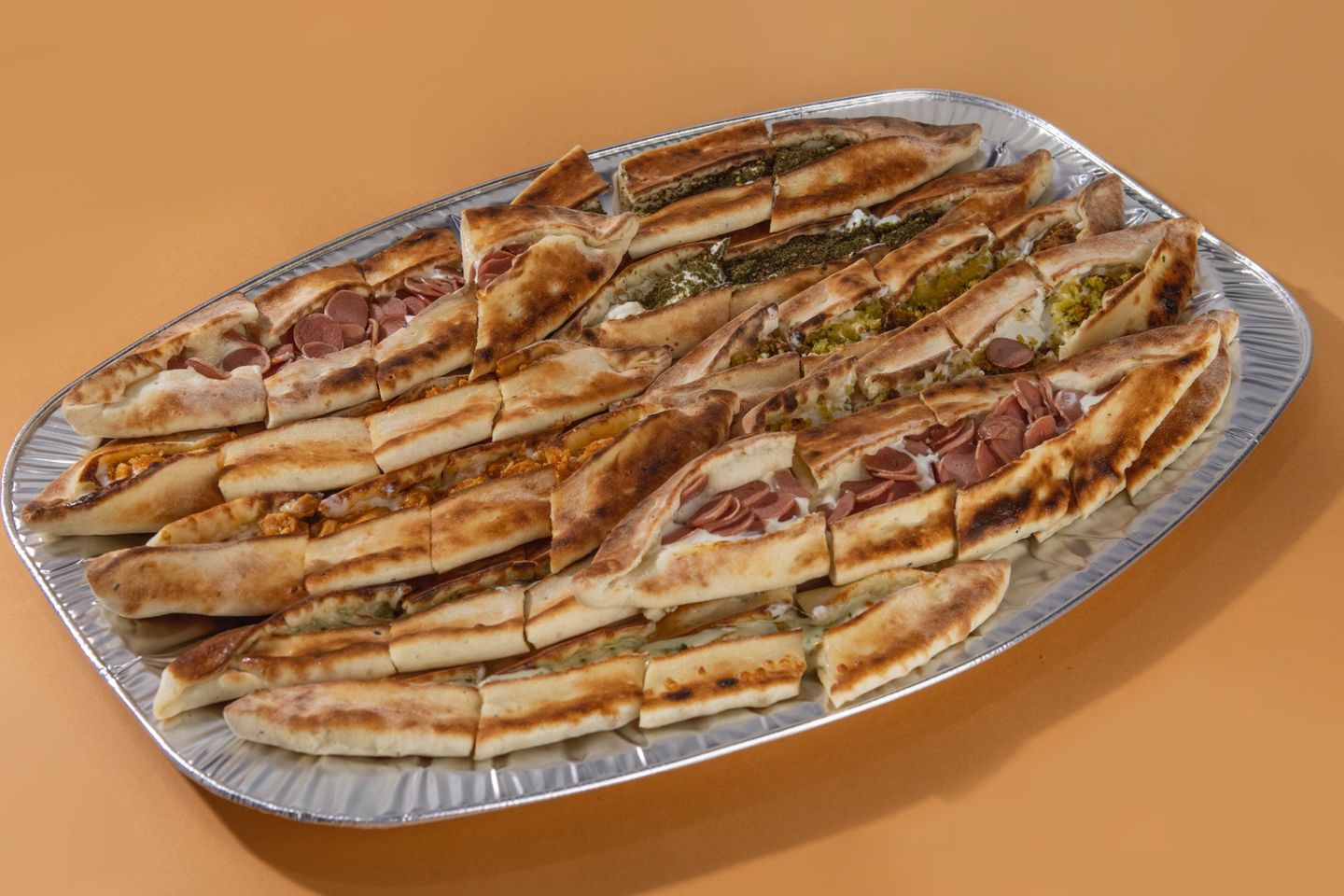 صحن مشكل كبير - صحن فطائر صغير