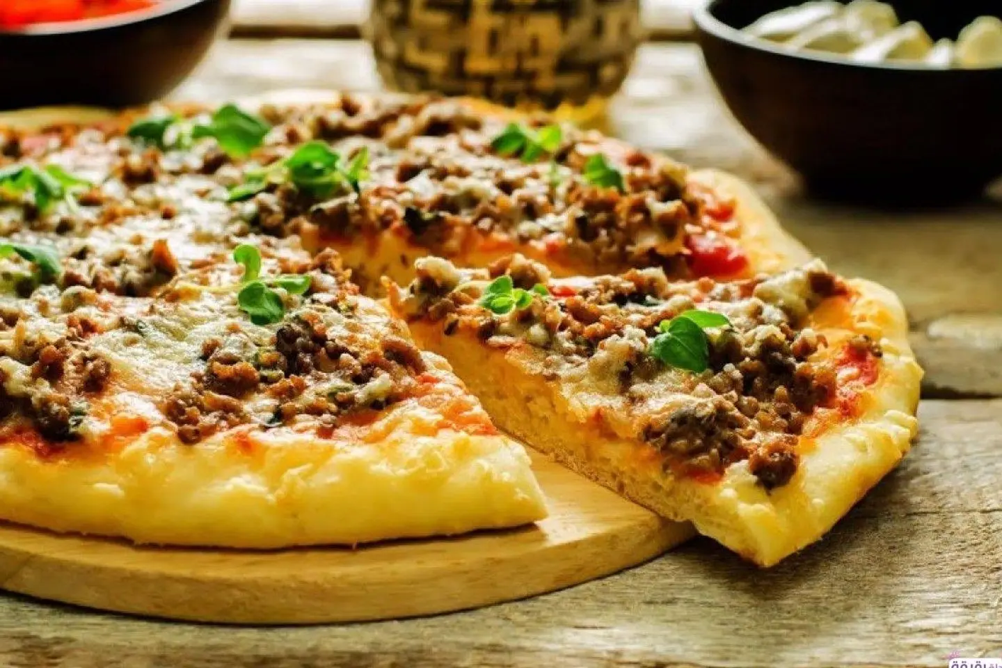 Meat Hashi Pizzaa - Big