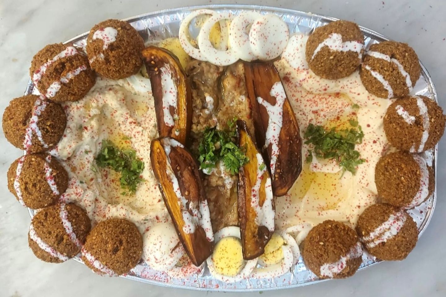 صحن مشكل - صغير
