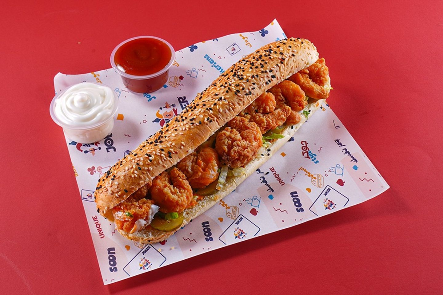 Fried Shrimp Sandwich - Large