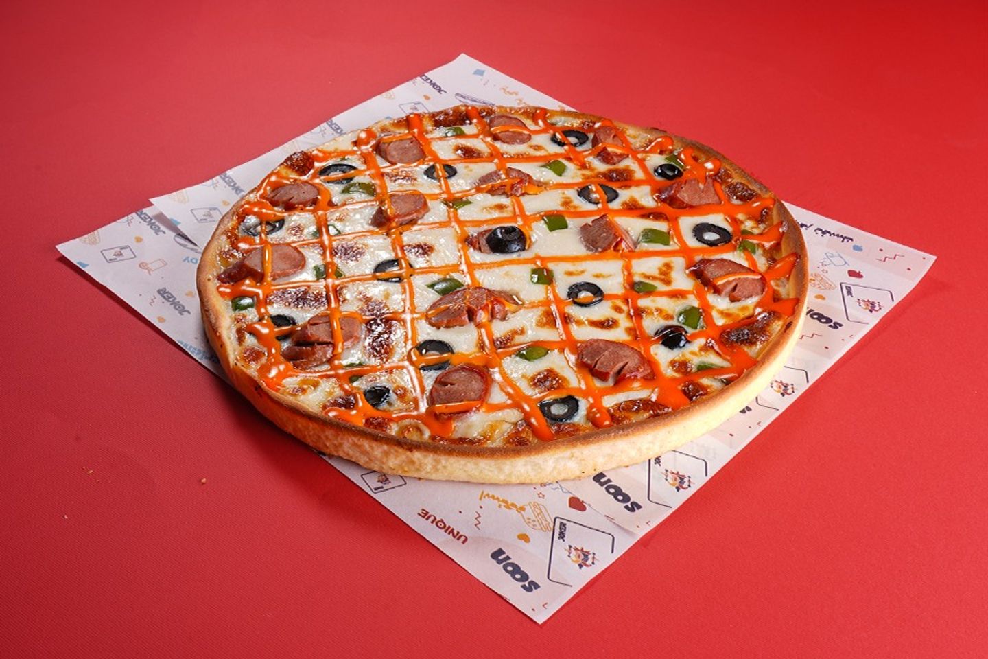 Hot Dog Pizza - Classic