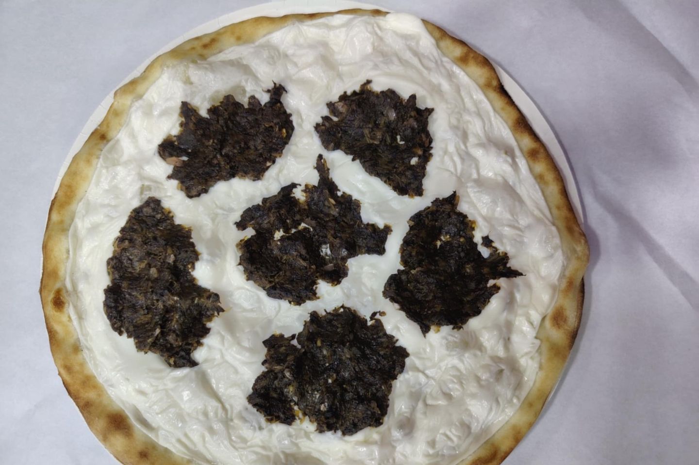 لبنة وسبانخ - كبير