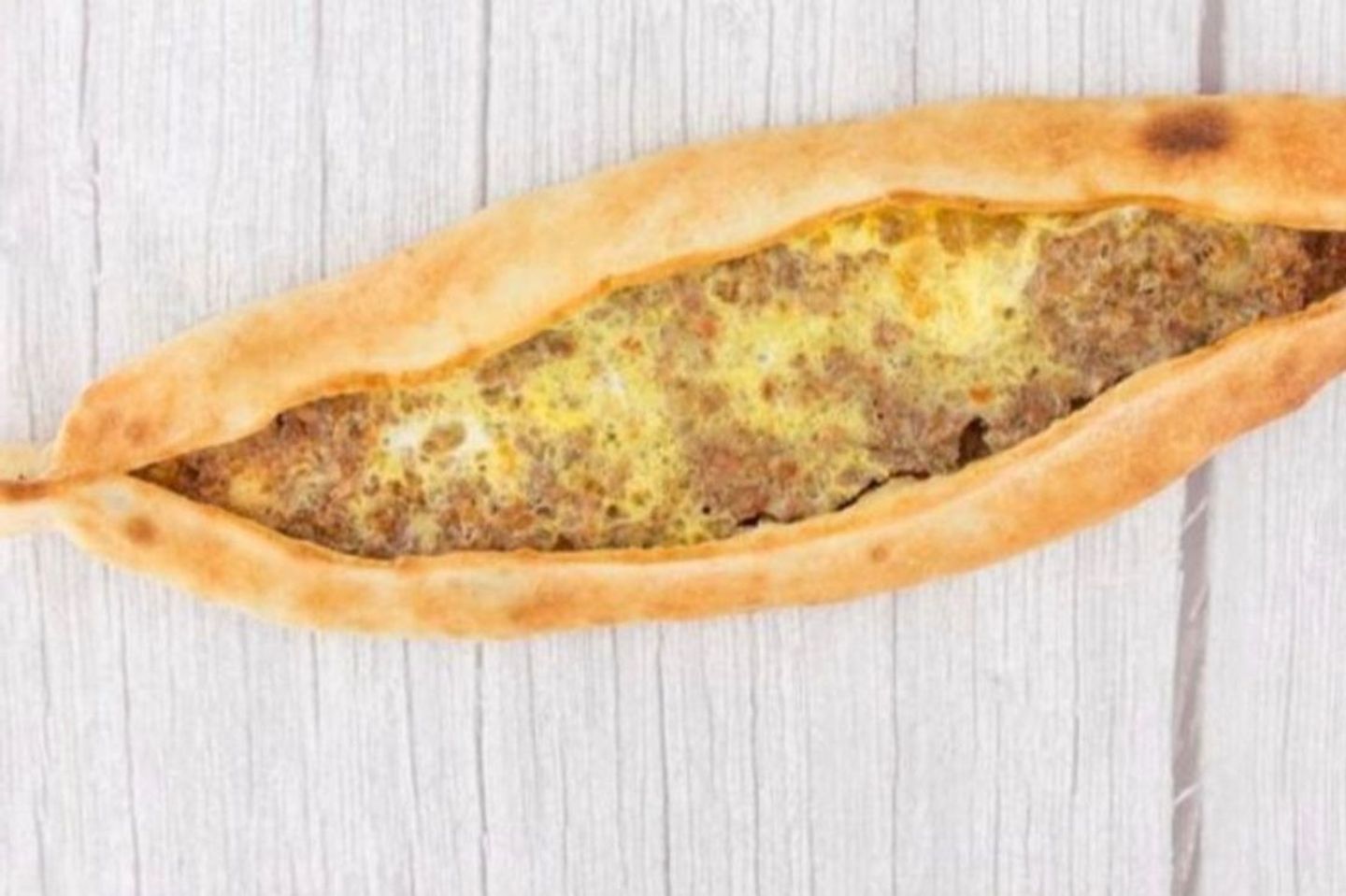 لحم بالبيض - وسط