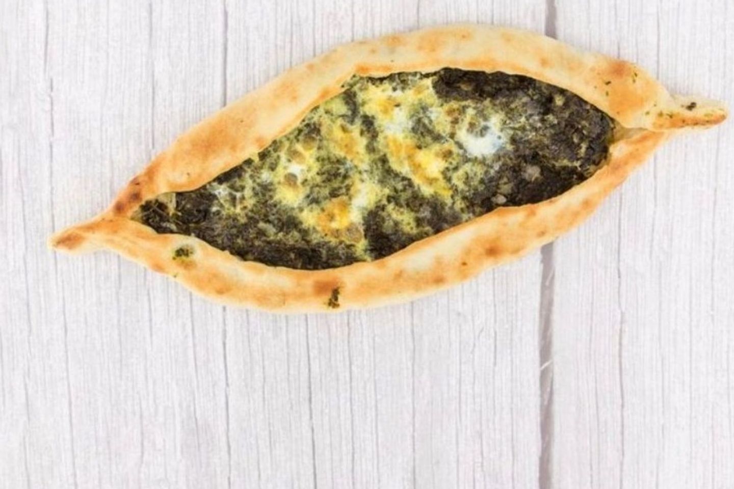 سبانخ بالبيض - وسط