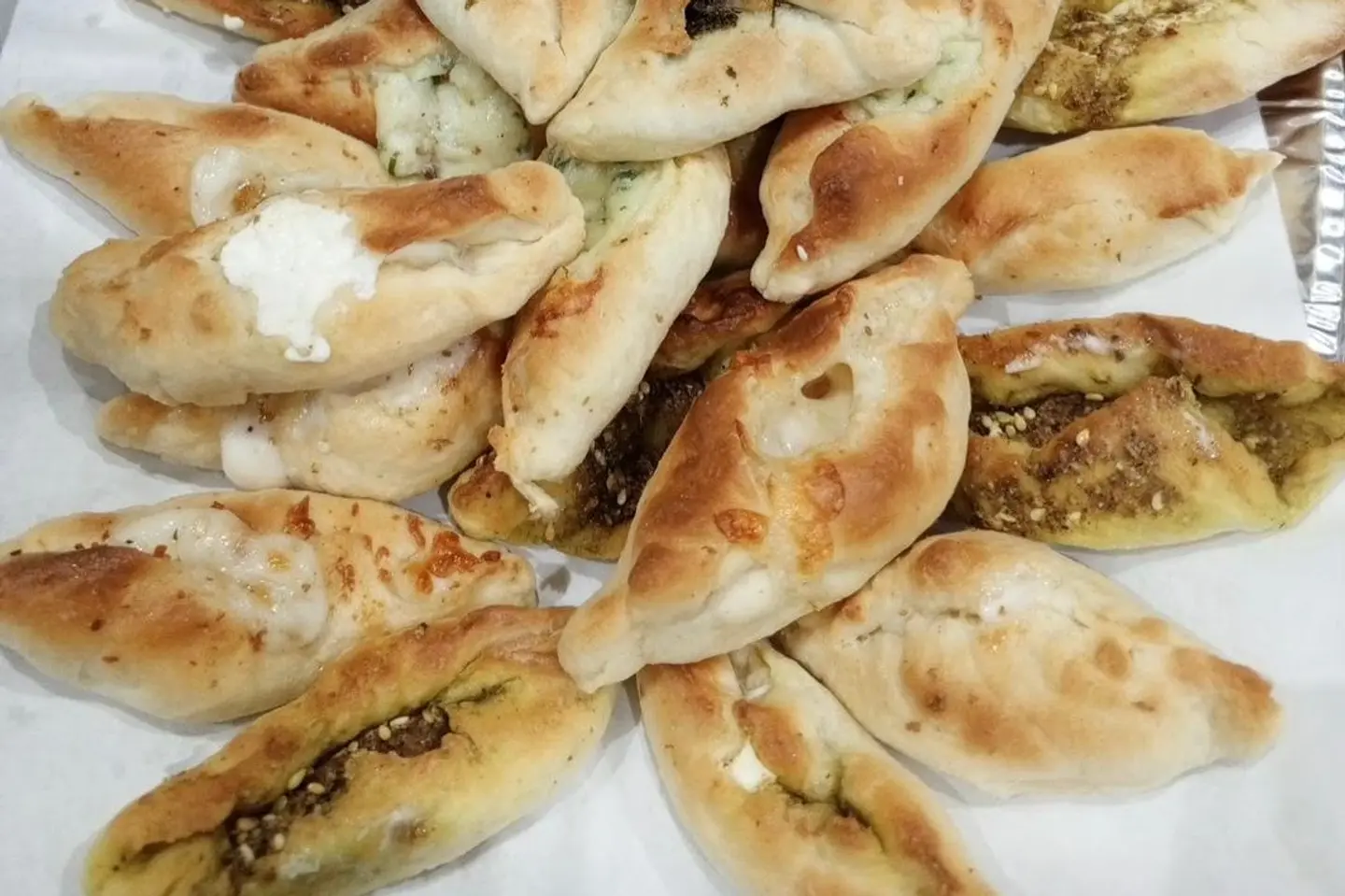 صحن فطائر مشكلة - صغير