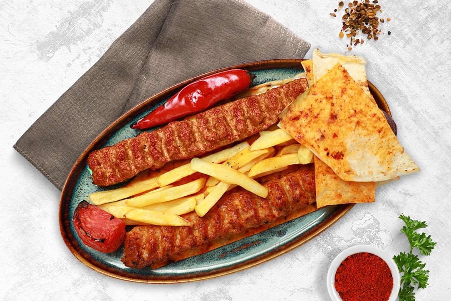 كباب دجاج - لشخص واحد