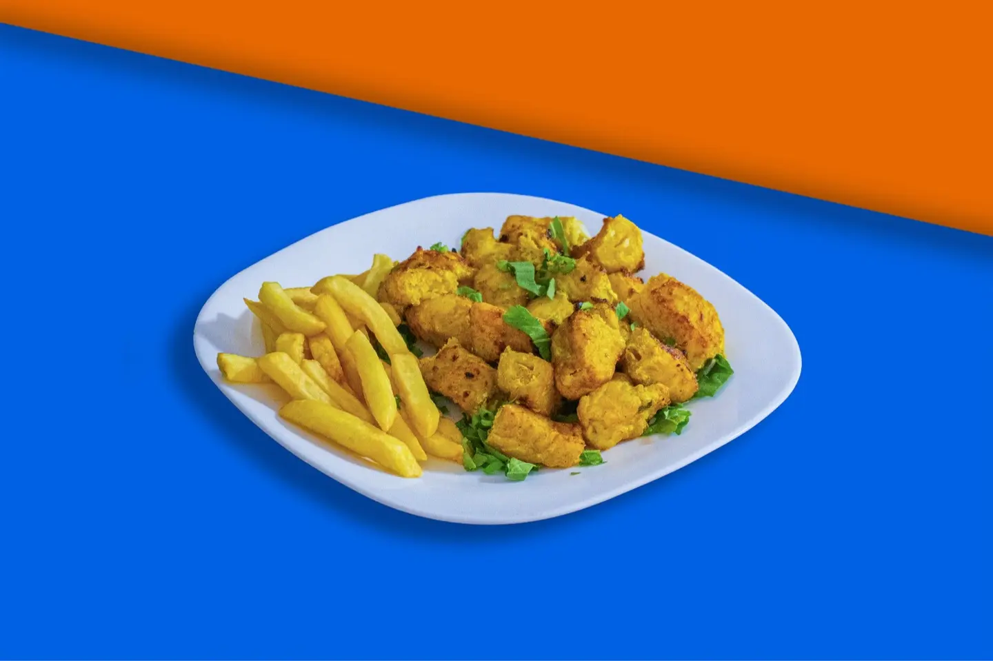 صحن سمك فيليه مشوي - صغير