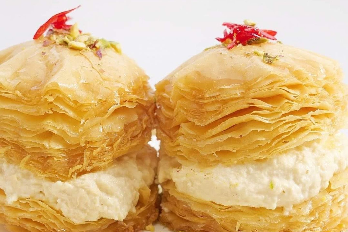 Ward Al Sham With Local Cream - Half A Kilo