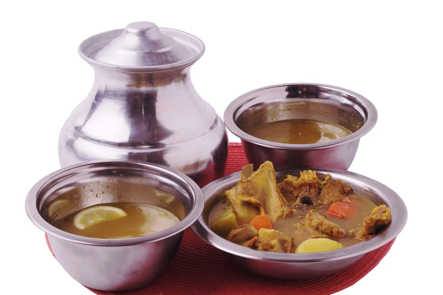 Bourma Meat With Broth - Shaabe Rice