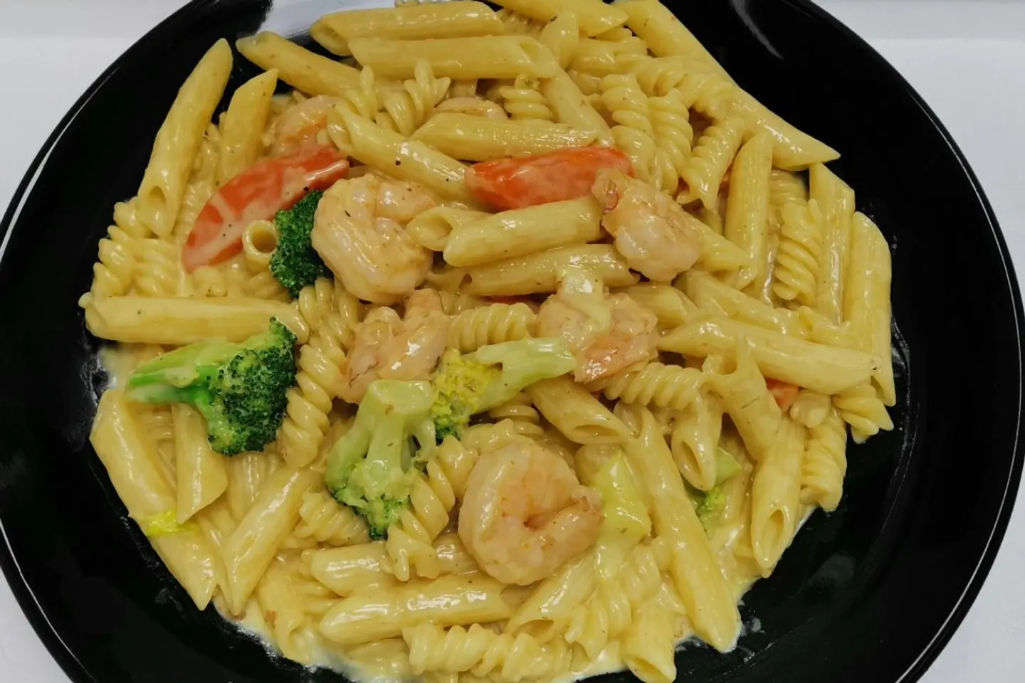 باستا روبيان - صوص احمر