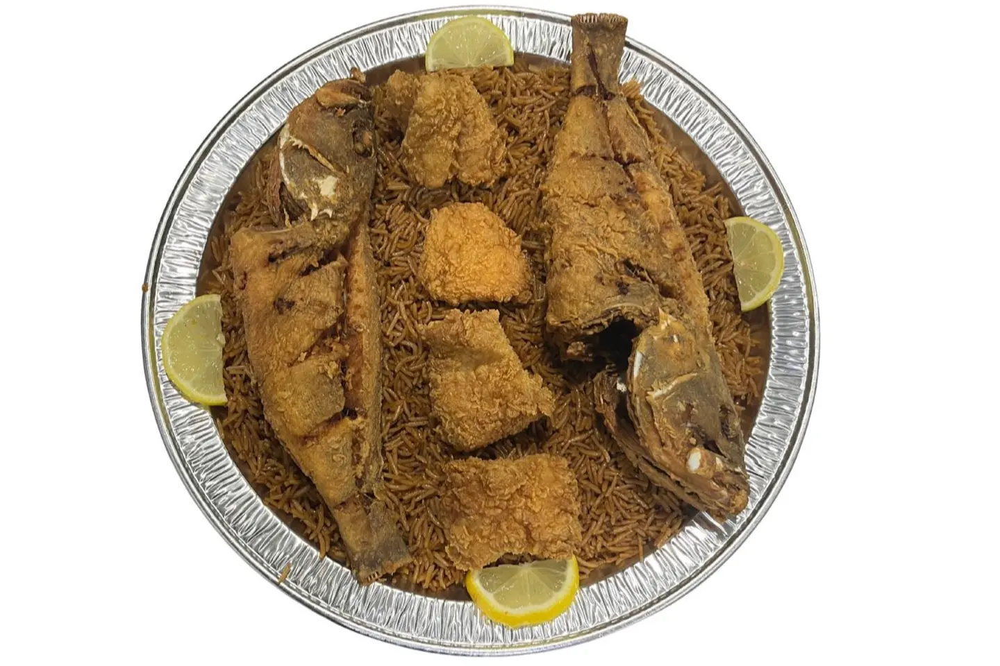 وجبة هامور فردين - ارز ابيض
