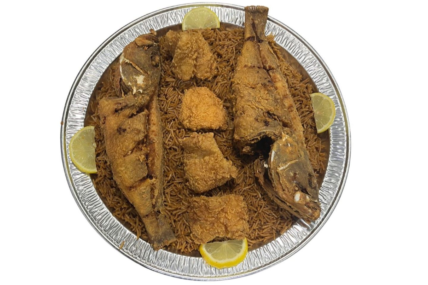 وجبة هامور فردين - ارز ابيض