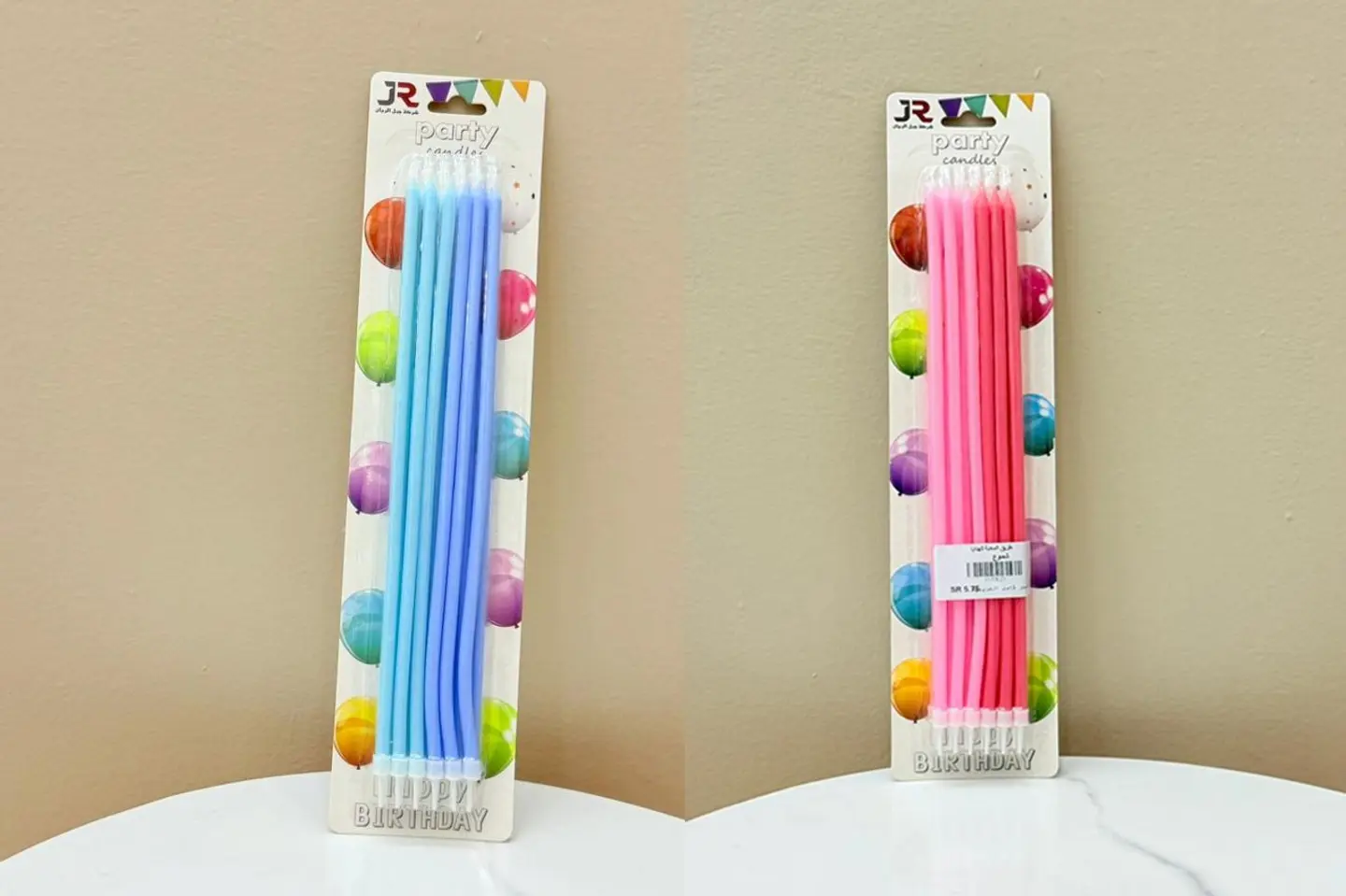 كعكة الشمعة - شمعه وردي