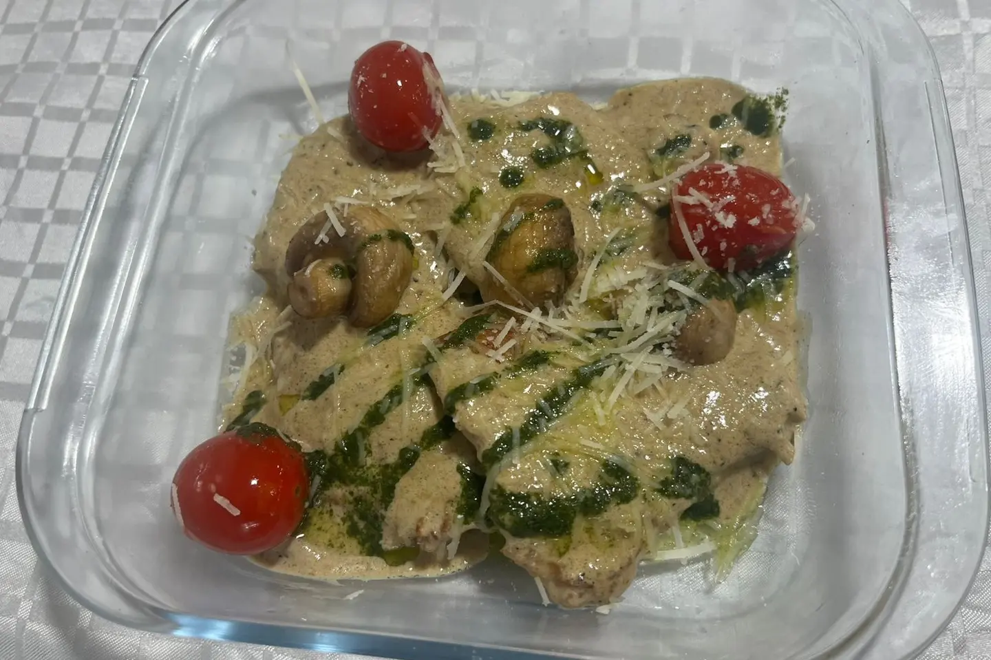 دجاج بيكاتا بالجبنة - سبعة اشخاص