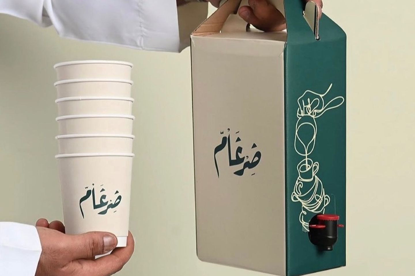 بوكس القهوة العائلي حار - مزيج ضرغام