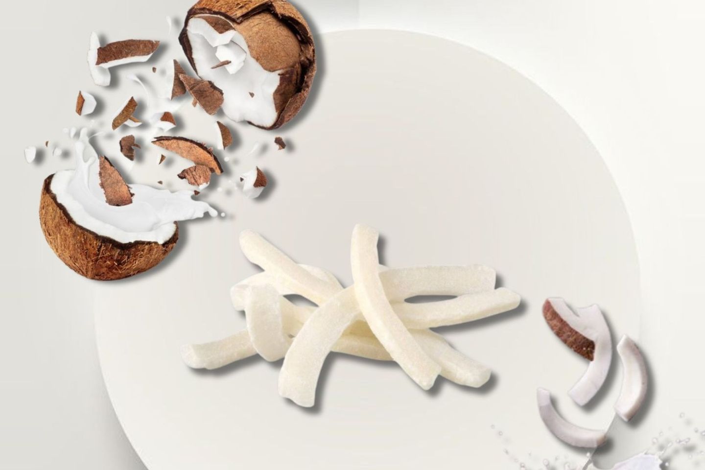 Sliced Coconut - 1kg