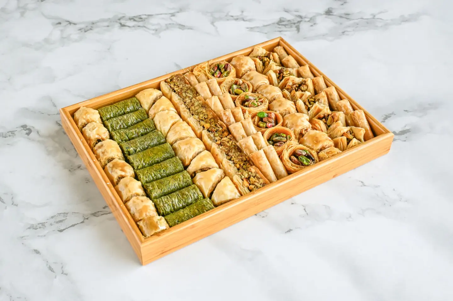 Mixed Baklava (Luxury Aluminum Box) -  Kilo