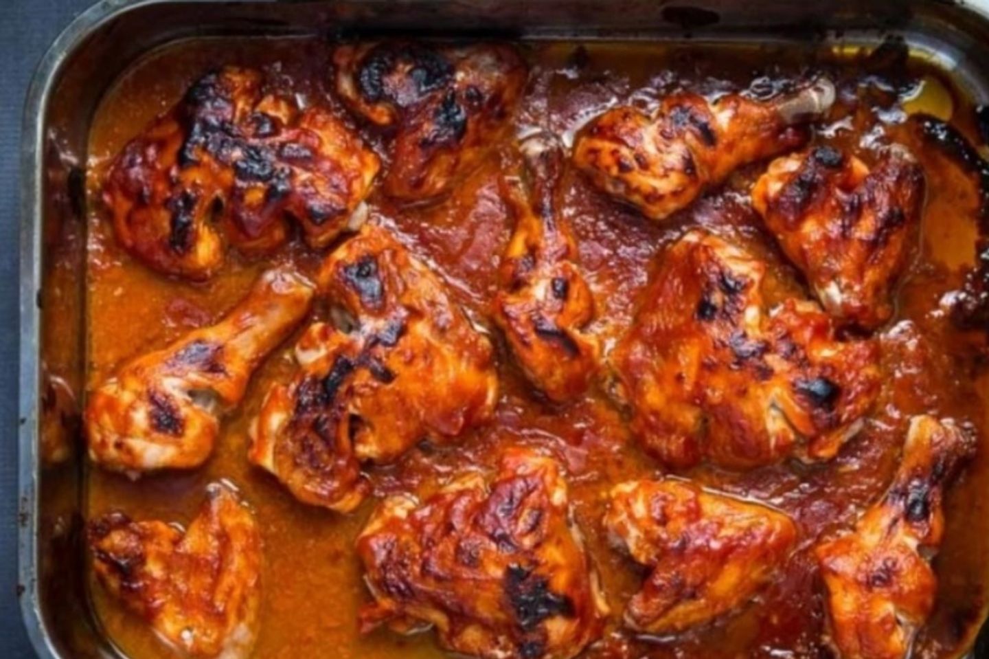 دجاج فرن - نص حبة دجاج