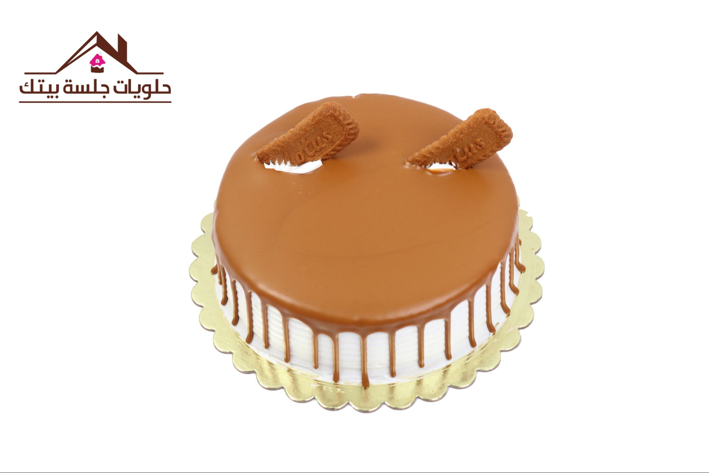 كيك لوتس وسط - دائري وسط