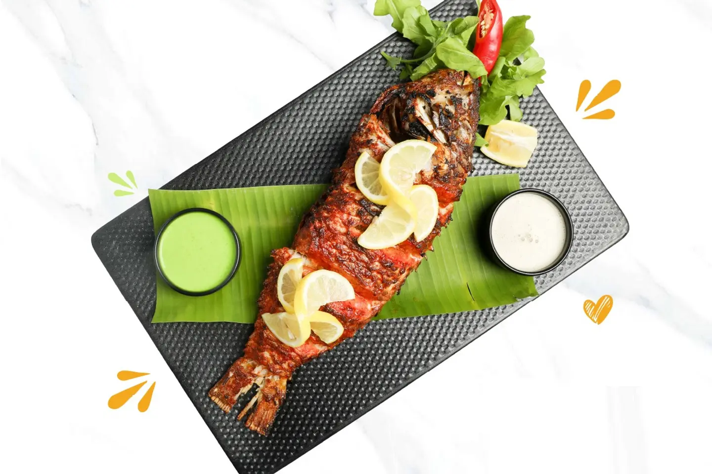 Tandori Fresh Fish - Large Size