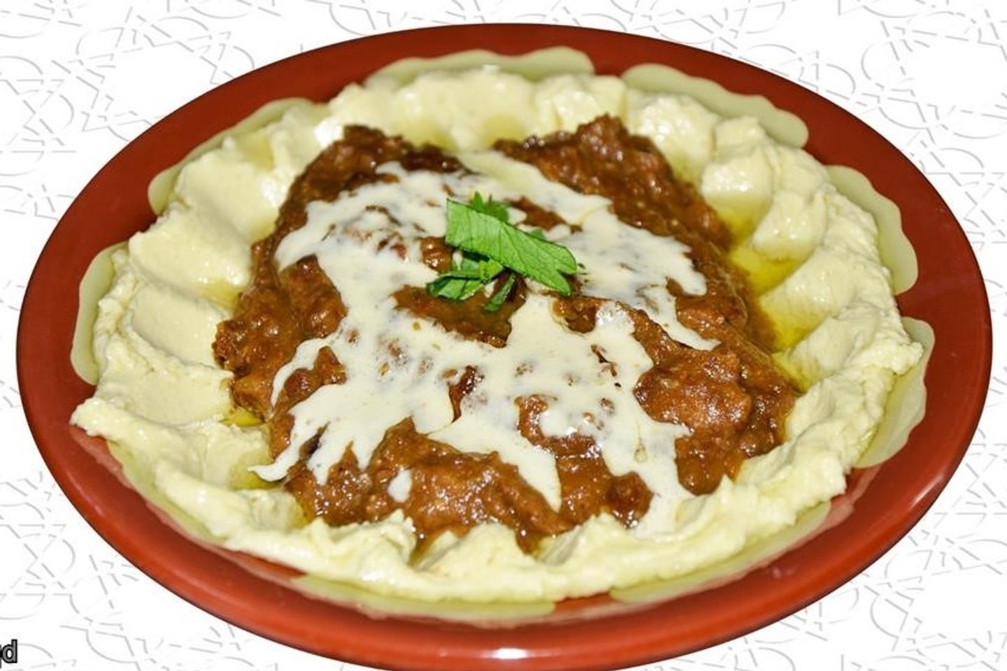 صحن فول بالحمص - صغير