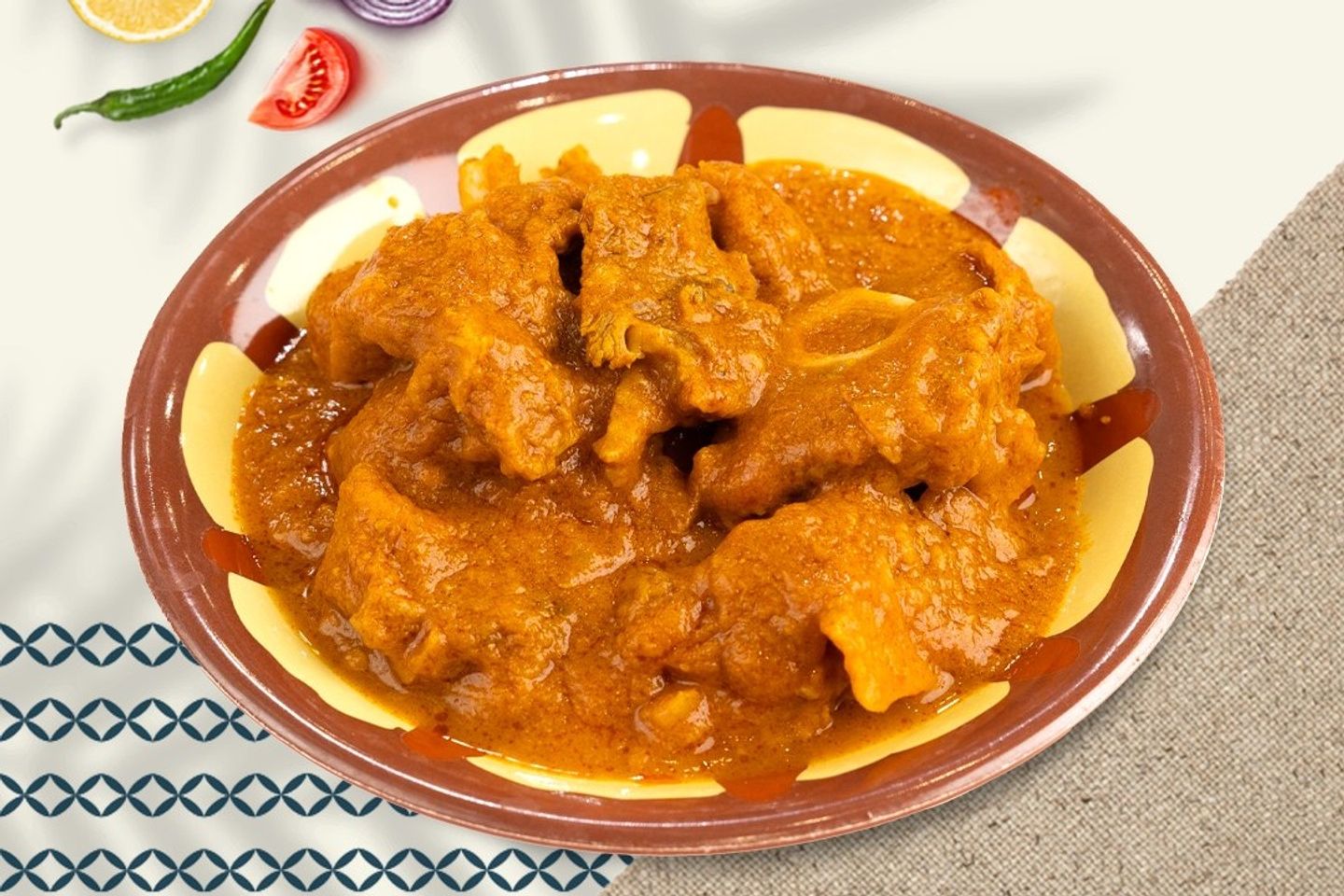 ايدام لحم - وسط