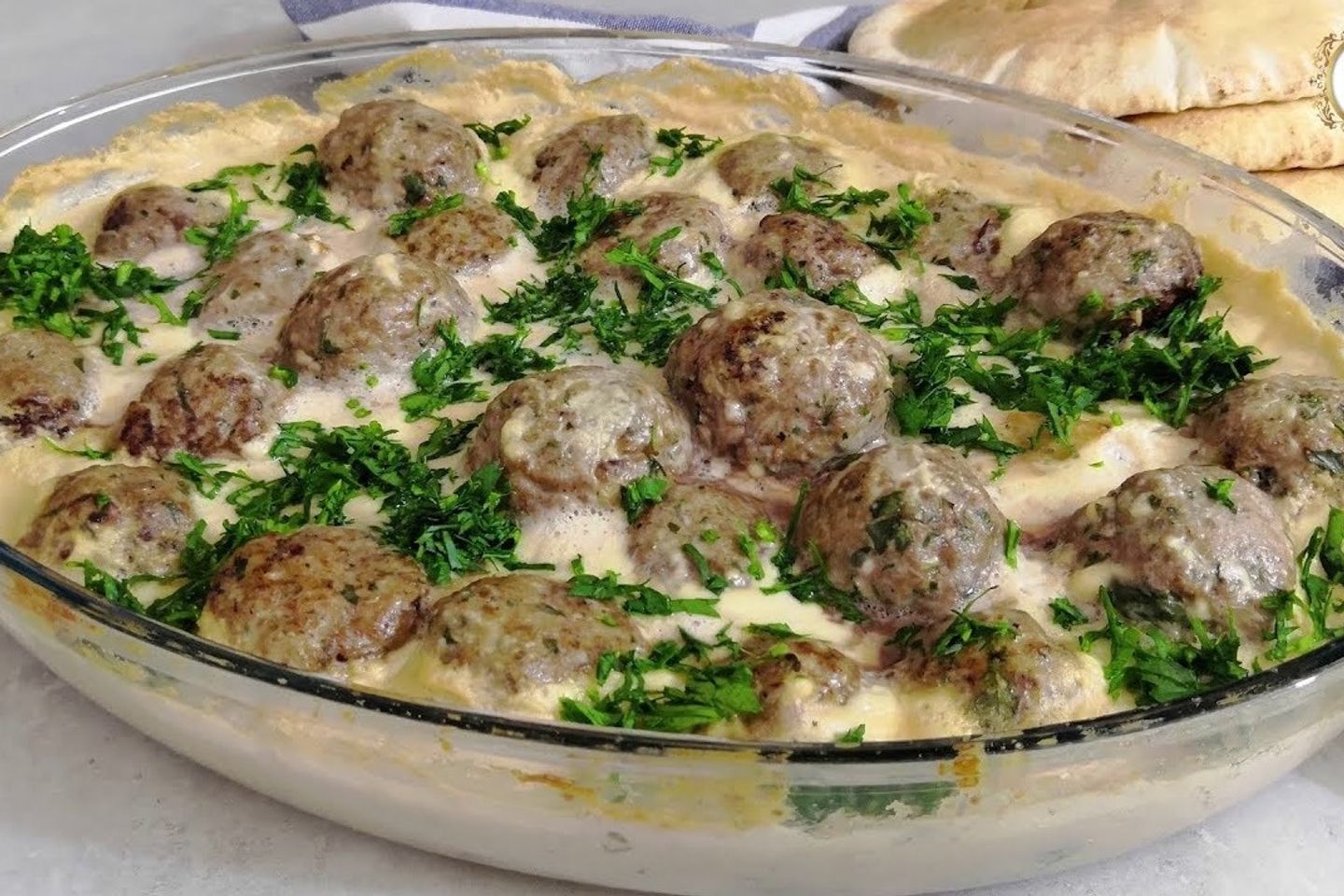 كفتة طحينة  - كفتة طحينة دجاج