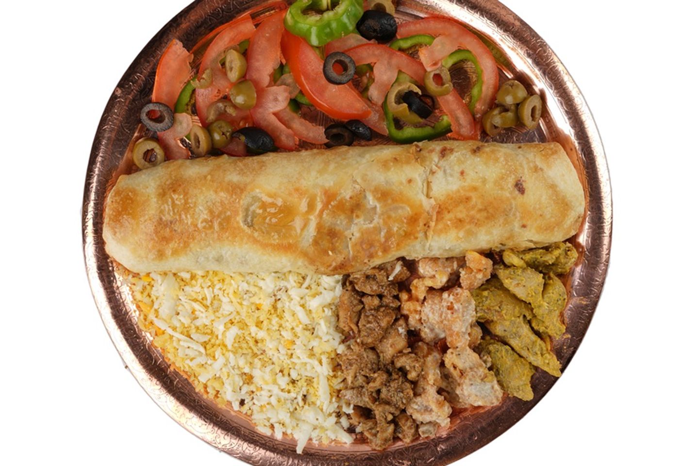 فطير مشكل دجاج - رول
